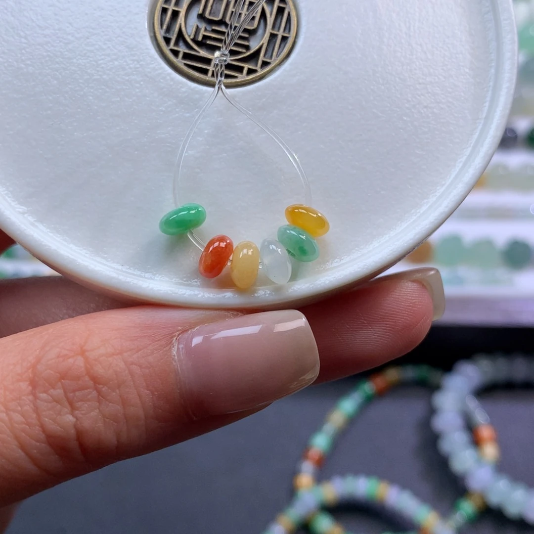 散珠翡翠天然翡翠3234卡6
