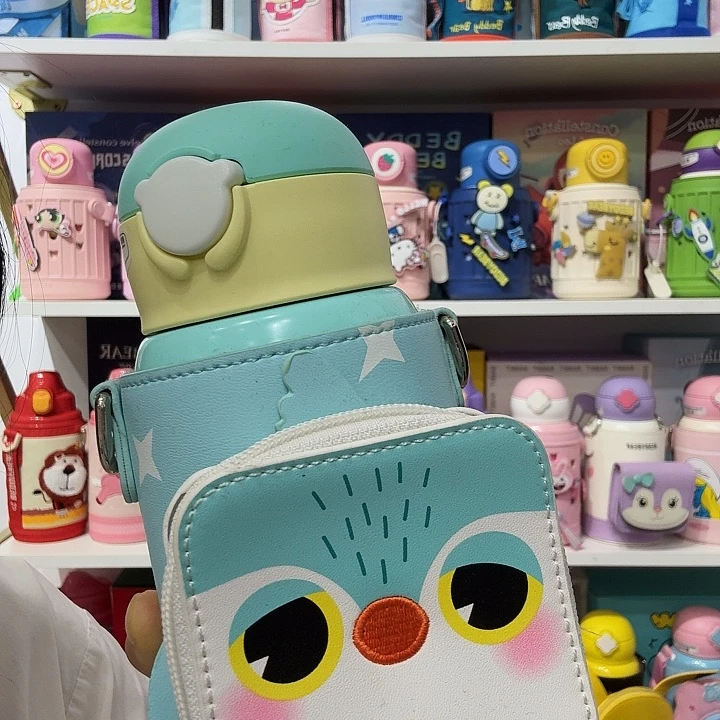 不锈钢杯具熊保温杯