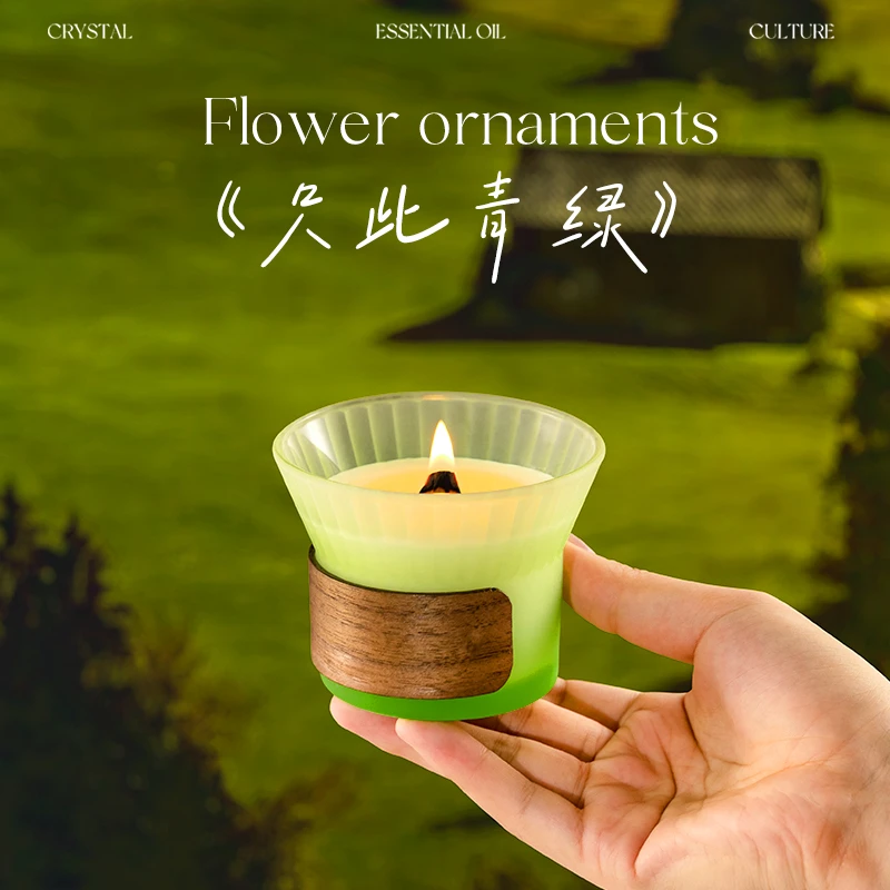 小黄瓜番茄香薰蜡烛室内家用持久高级卧室生日礼物伴手礼品香氛