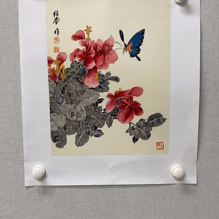 国画亲笔手绘原创