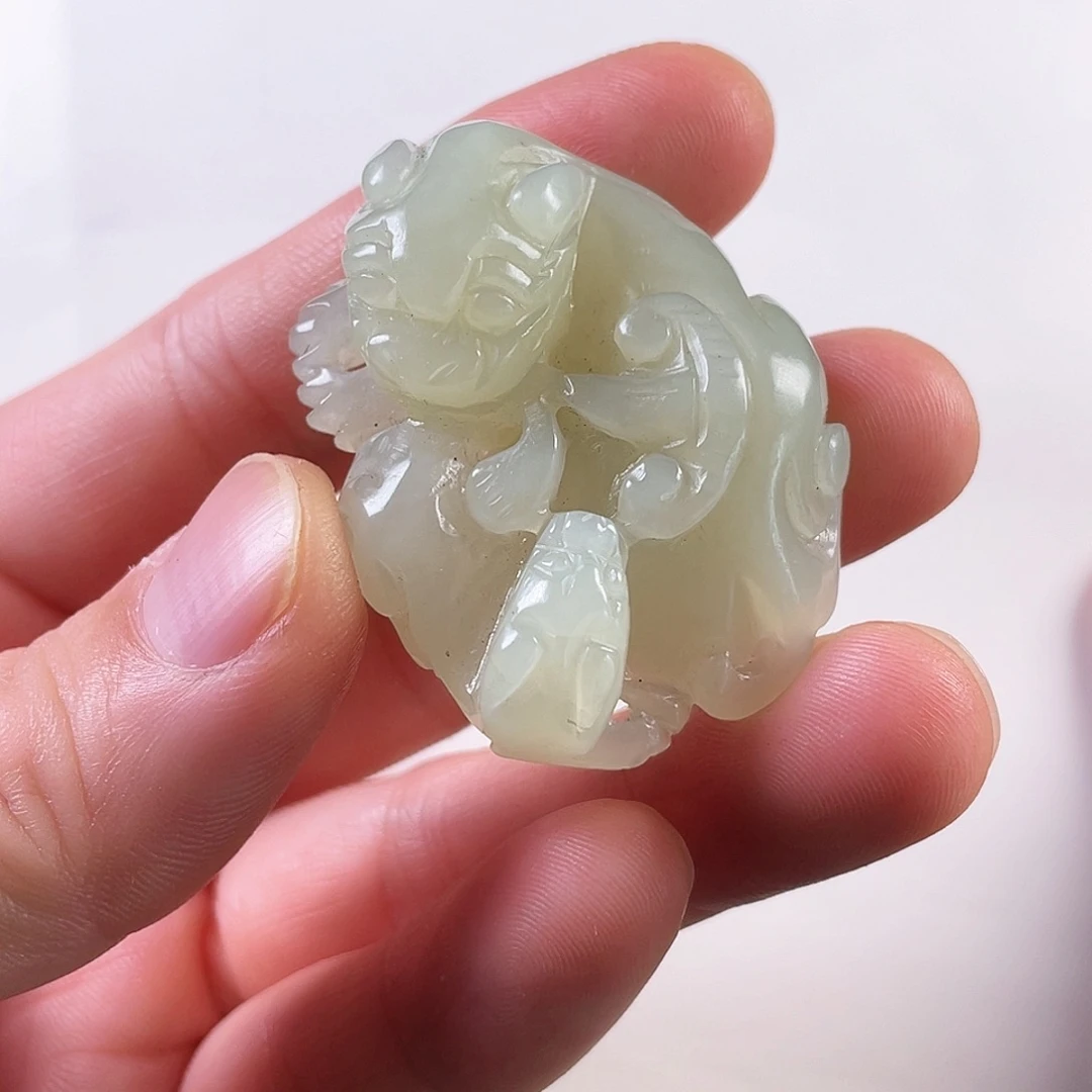 和田玉（糖玉）颈饰未镶嵌