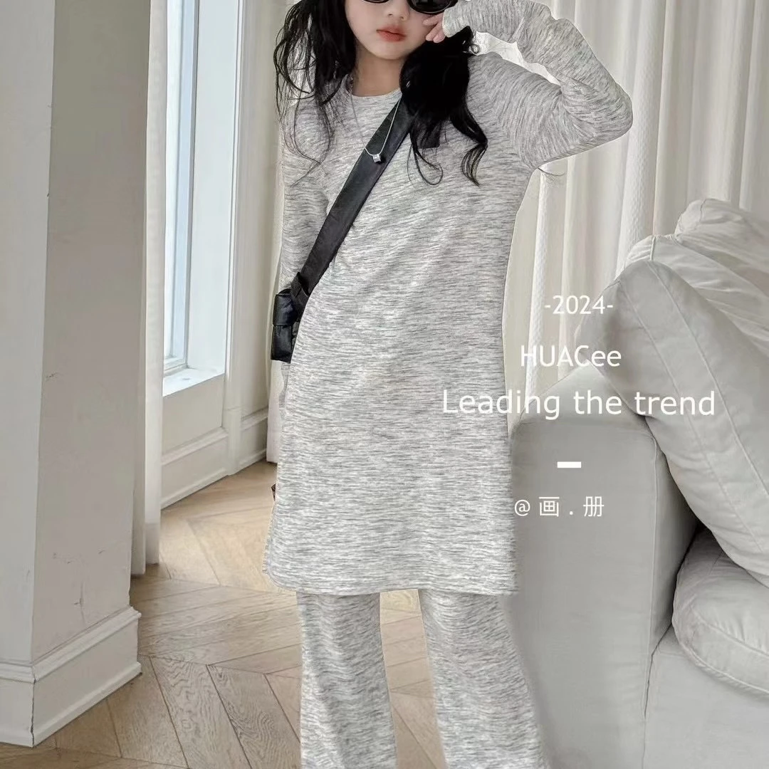 4116儿童侧开叉套装