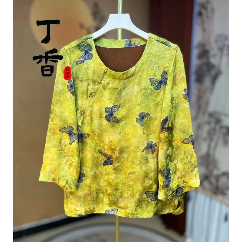 764高端定制新品宽松时尚时髦年轻高级感爆款小衫