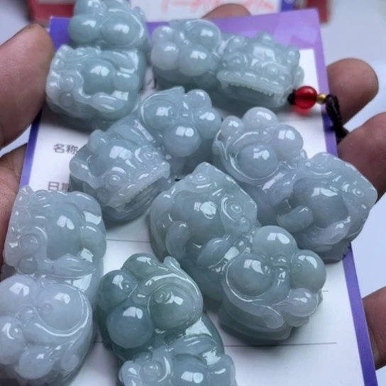 翡翠挂件未镶嵌多样性发货拍一发一
