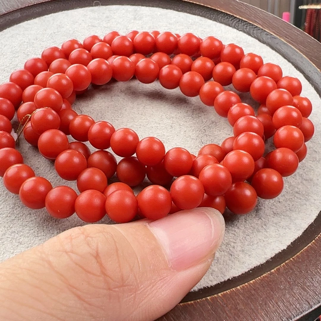 南红玛瑙多圈未镶嵌