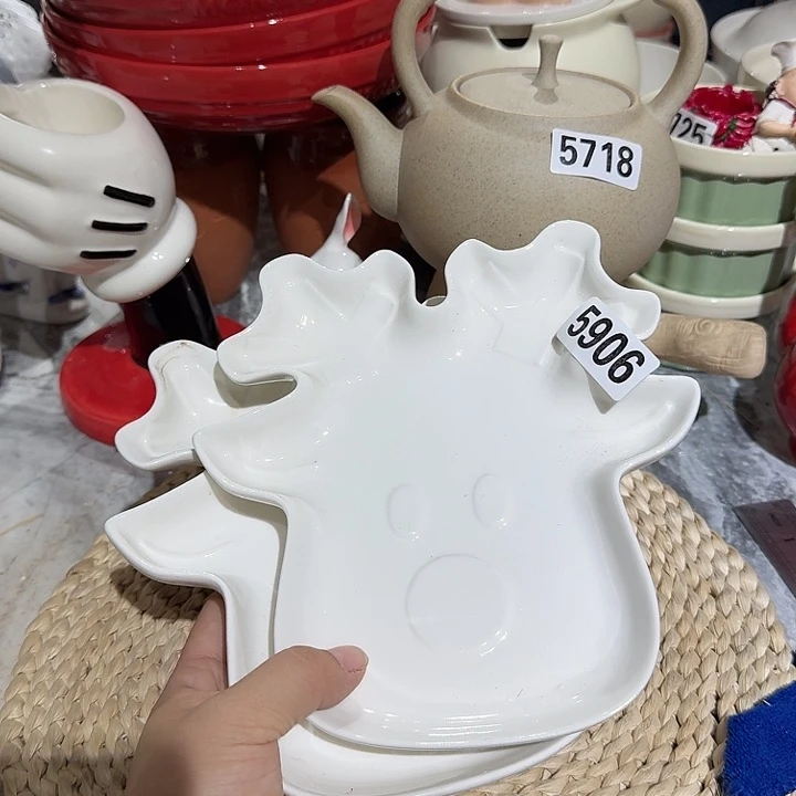 瓷片微瑕陶瓷满15包邮5906