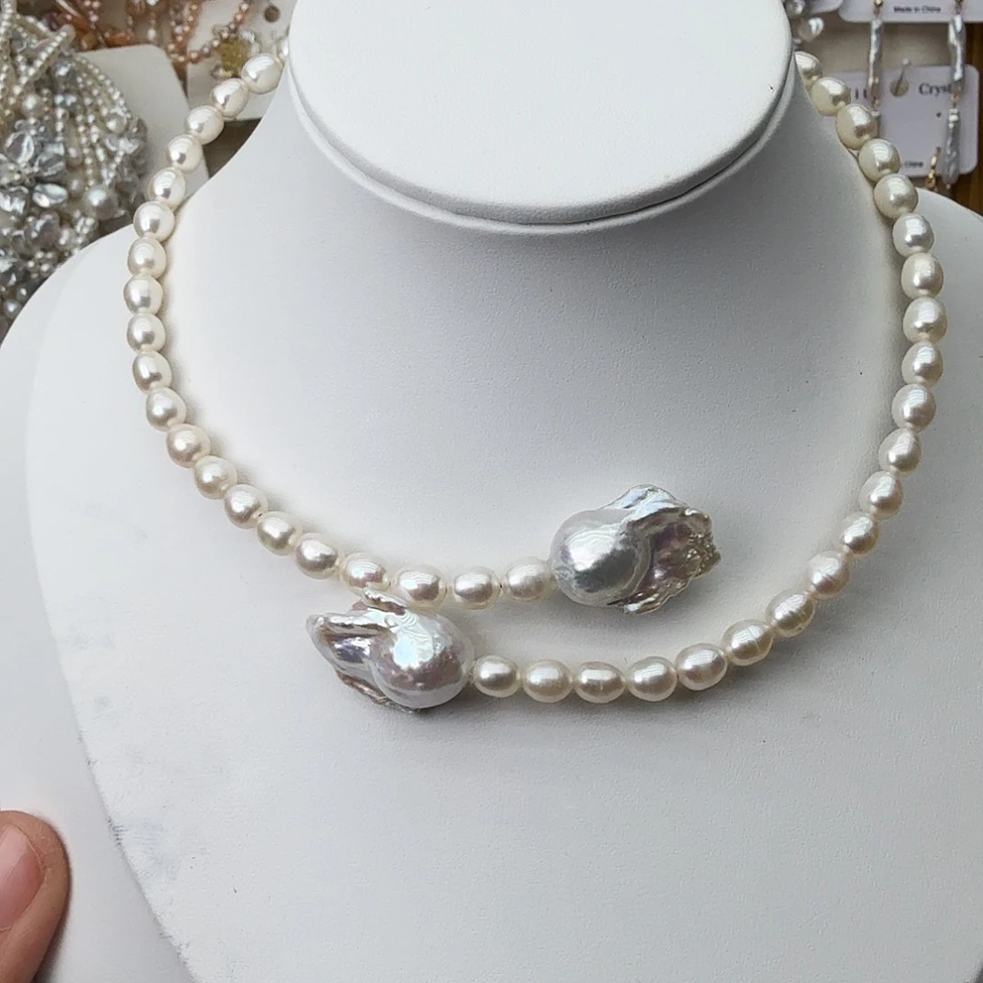 颈饰淡水珍珠未镶嵌