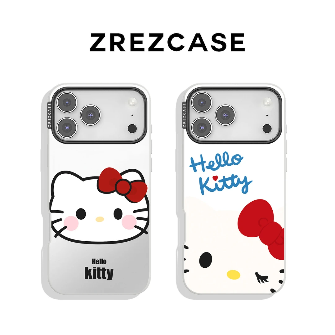 ZREZ 原创 [ 可爱KT ] 适用苹果iPhone17ProMax防摔个性手机壳