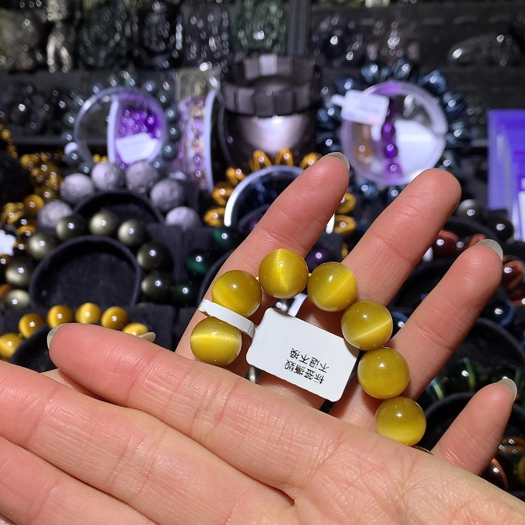 沫***呦木变石未镶嵌手链