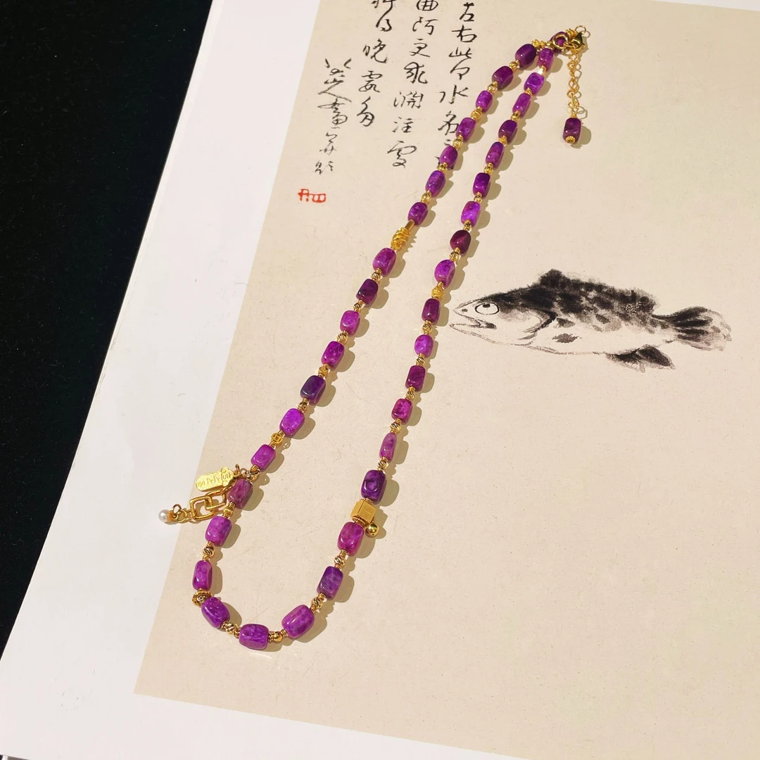 【云上雅岚】长安丨C59864-18k舒俱来项链-随型-多样性发一件