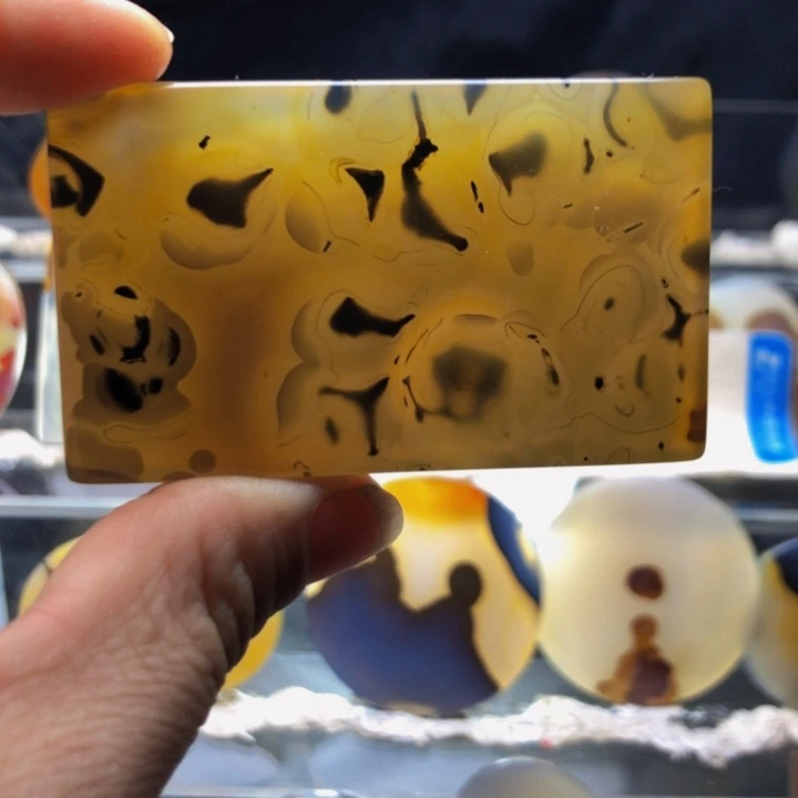 合金玛瑙/玉髓珠宝奇石23