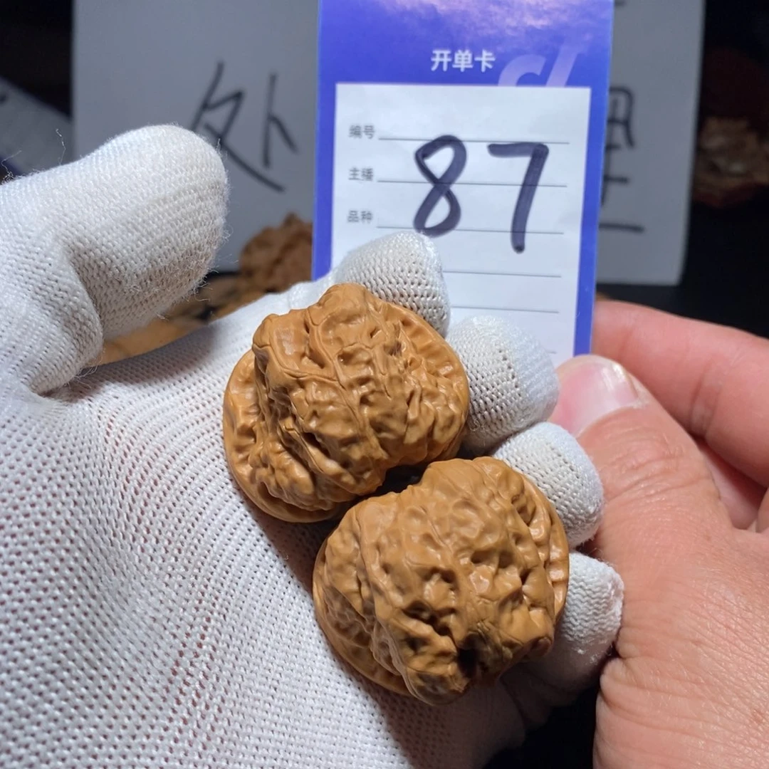 文玩核桃把件36蛤蟆头