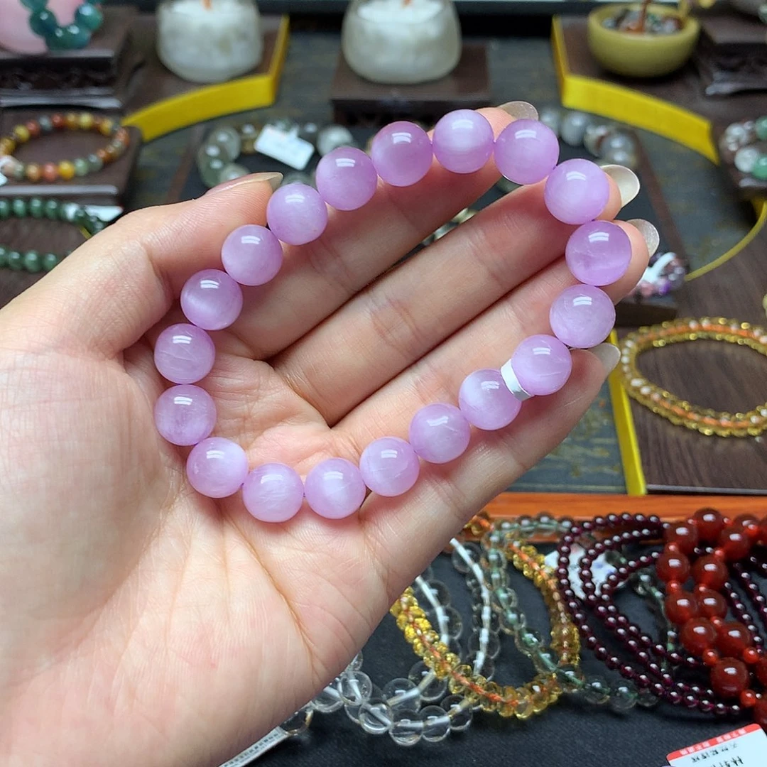 锂辉石手链未镶嵌手链