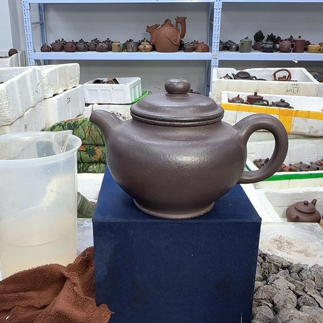 茶壶紫砂宜兴紫砂壶瑕疵