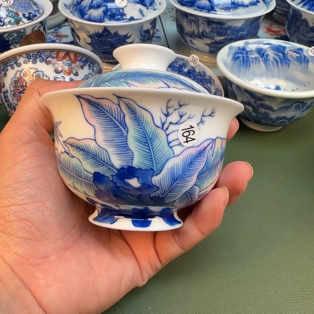 纯手工纯手绘茶具石头7