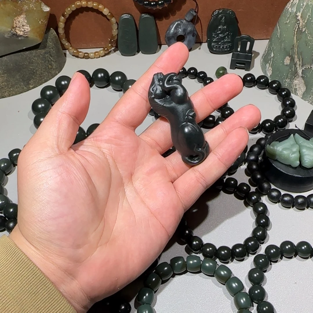 #***#和田玉（糖玉）未镶嵌手链