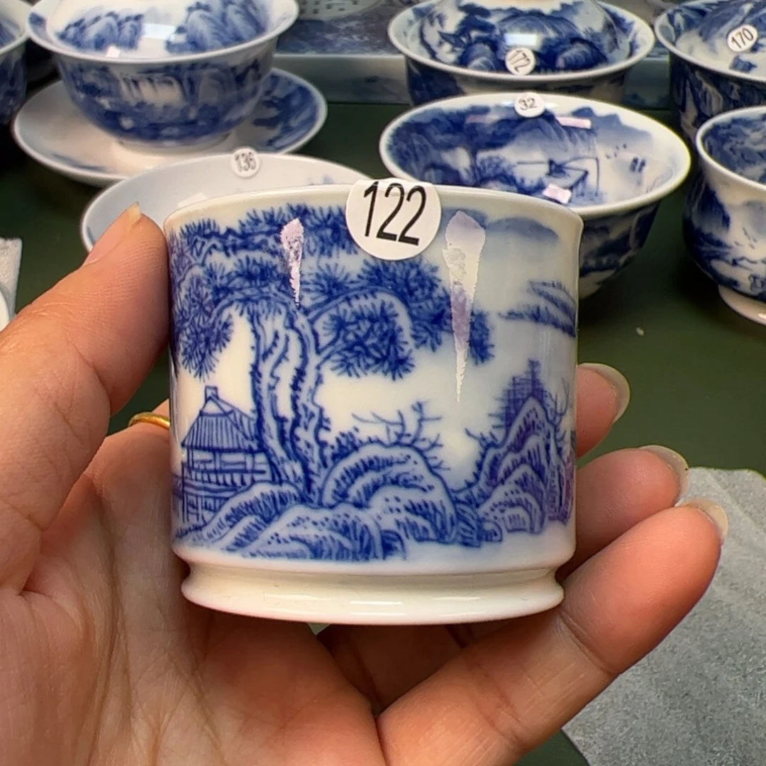 木木景德镇纯手绘茶具122