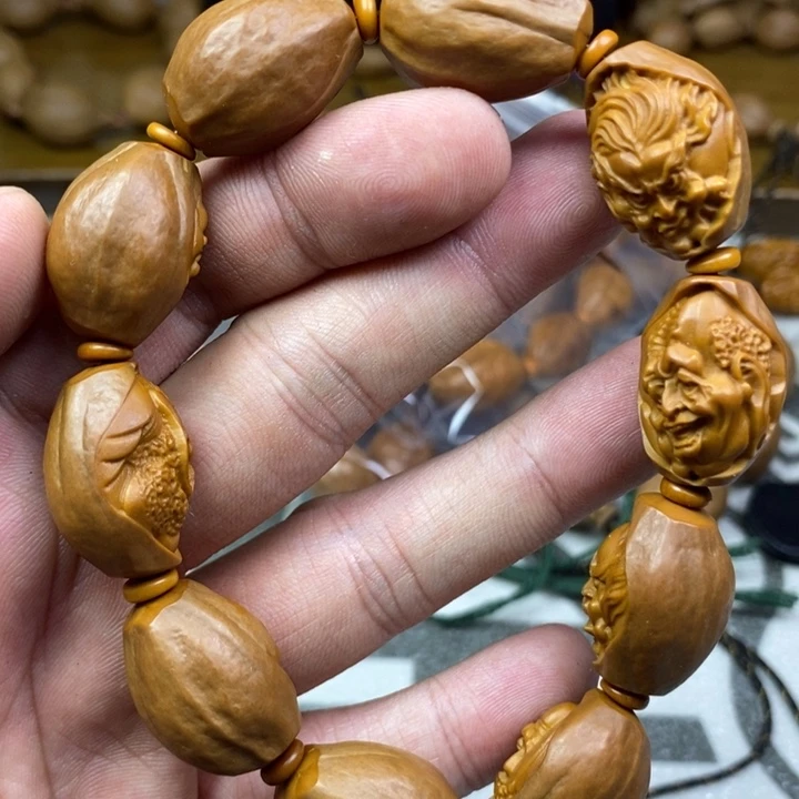 橄榄核手串/手链橄榄核雕工艺手串