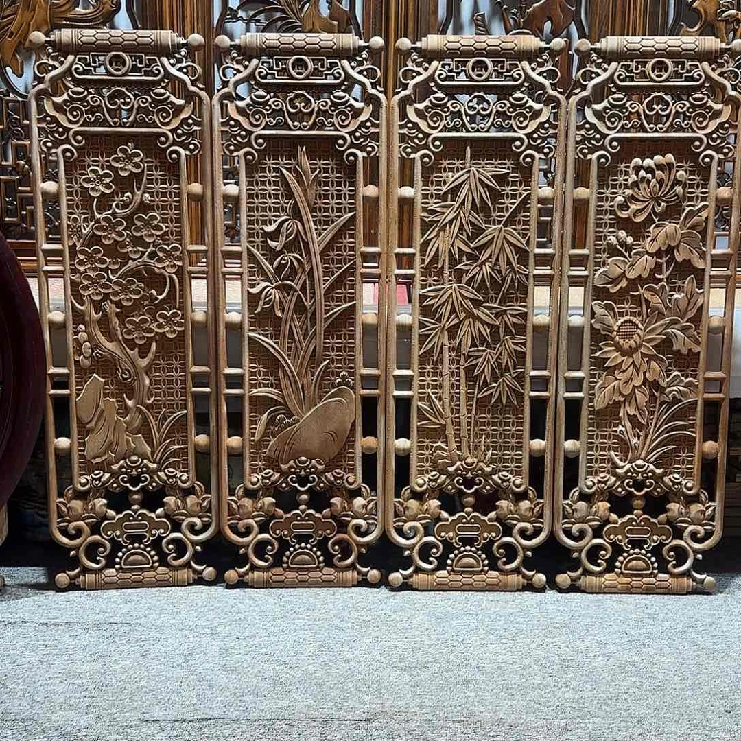 麻东阳仿古木雕装饰
