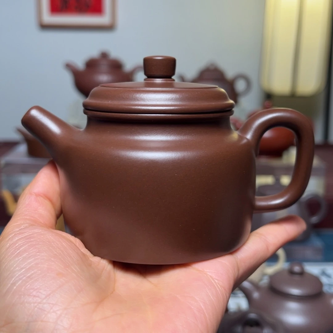 茶壶紫砂200cc 陈腐老紫泥