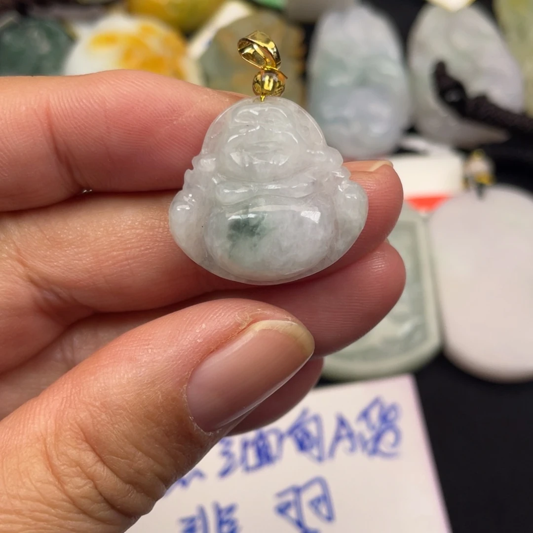 翡翠未镶嵌颈饰翡翠佛公