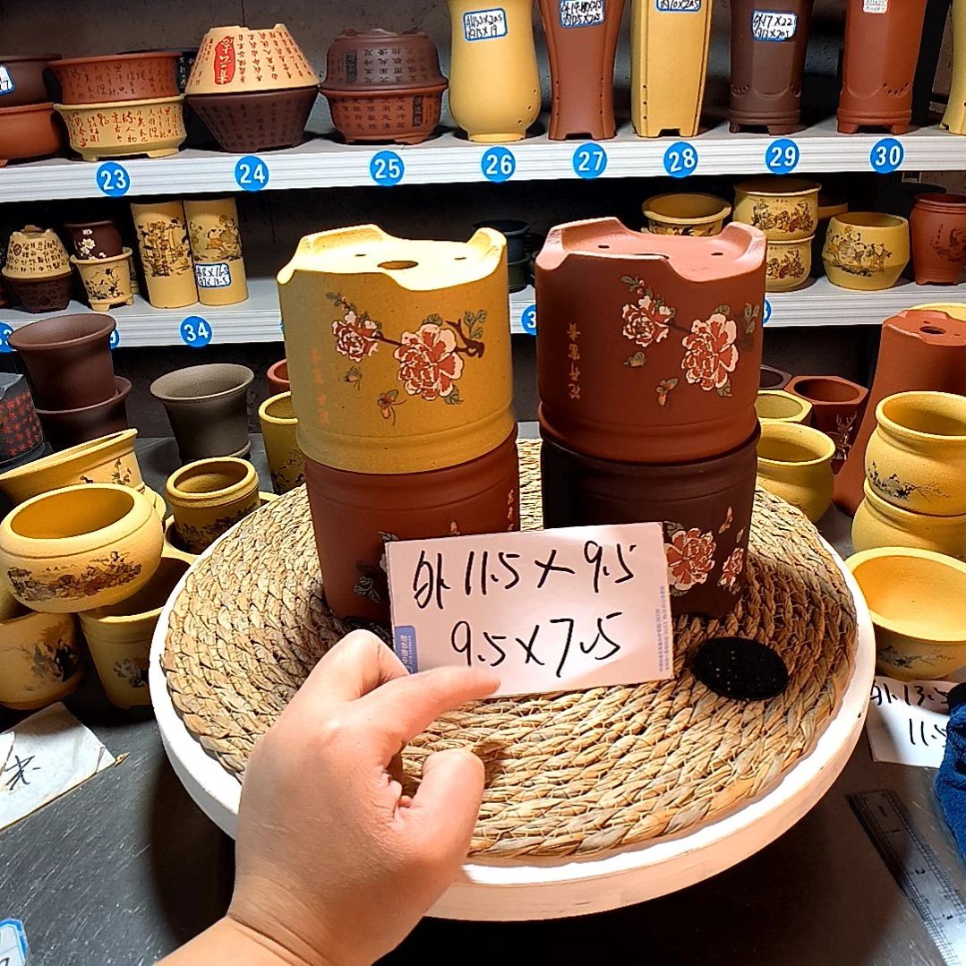 宜兴紫砂紫砂花盆