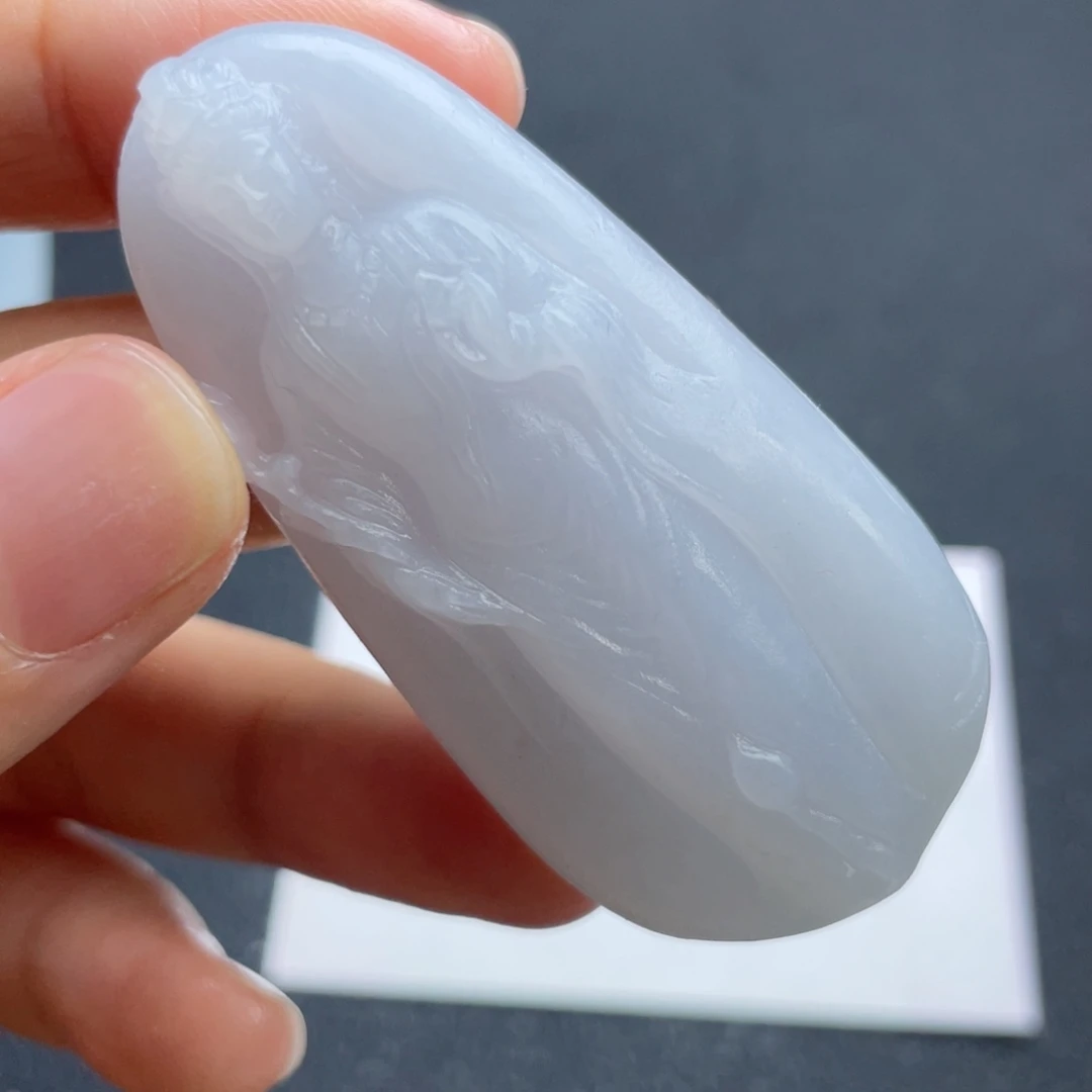 定制翡翠未镶嵌翡翠吊坠