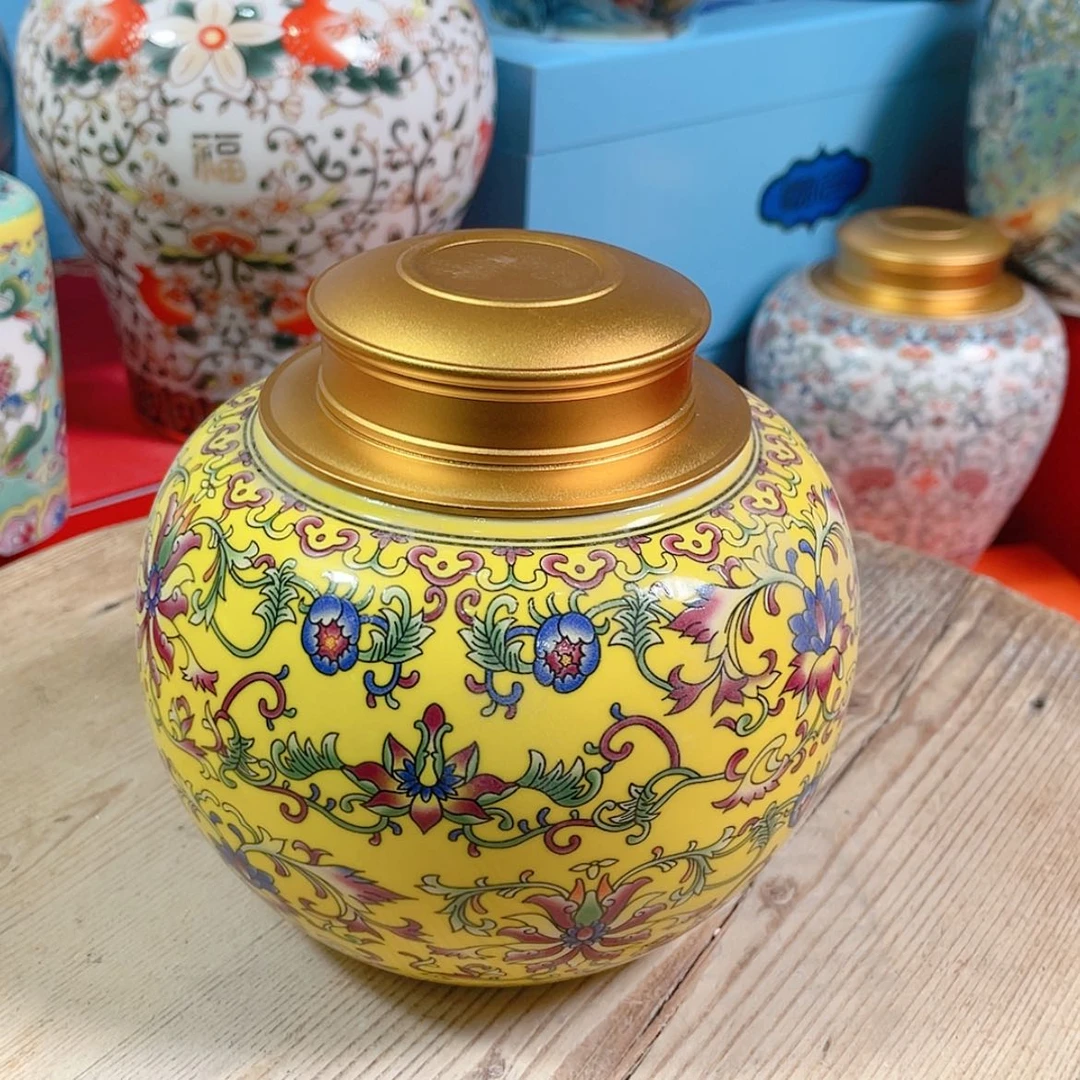 【闪购商品】罐陶瓷茶叶罐密封罐