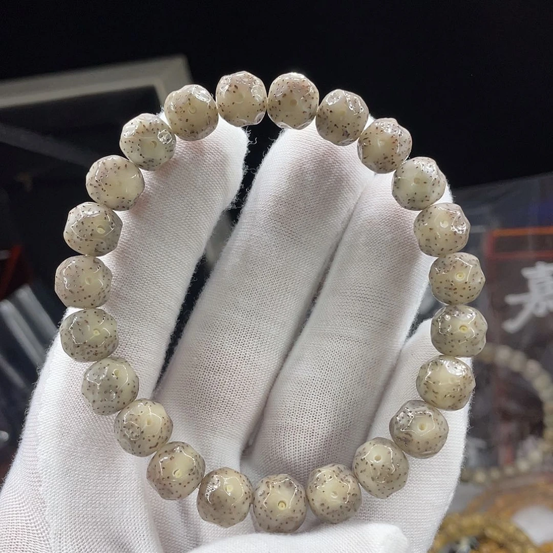 手串星月菩提SS双金款10玉化