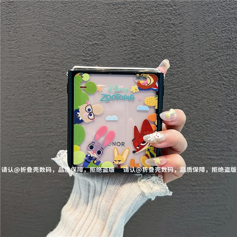 (荣耀MagicVFlip系列)折叠奶油壳适用荣耀MagicVFlip手机壳防摔潮