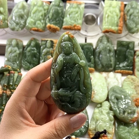 未镶嵌和田玉挂件