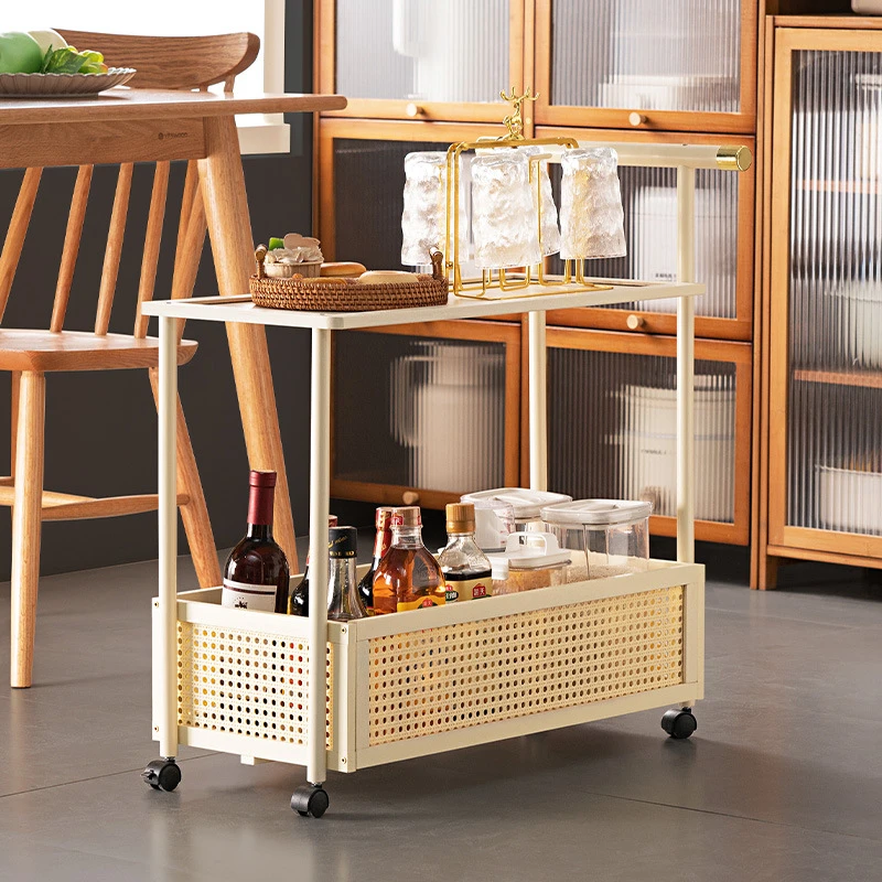 厨房台面调料架子收纳置物架用品整理架分层多功能置物柜橱柜神器