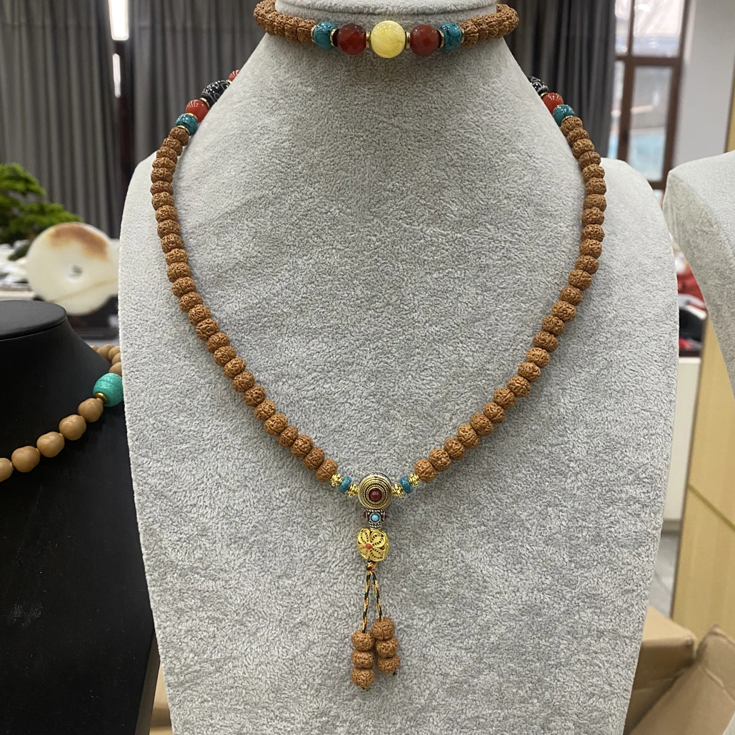 树王小金刚长串脖挂108颗卡8左右 A651