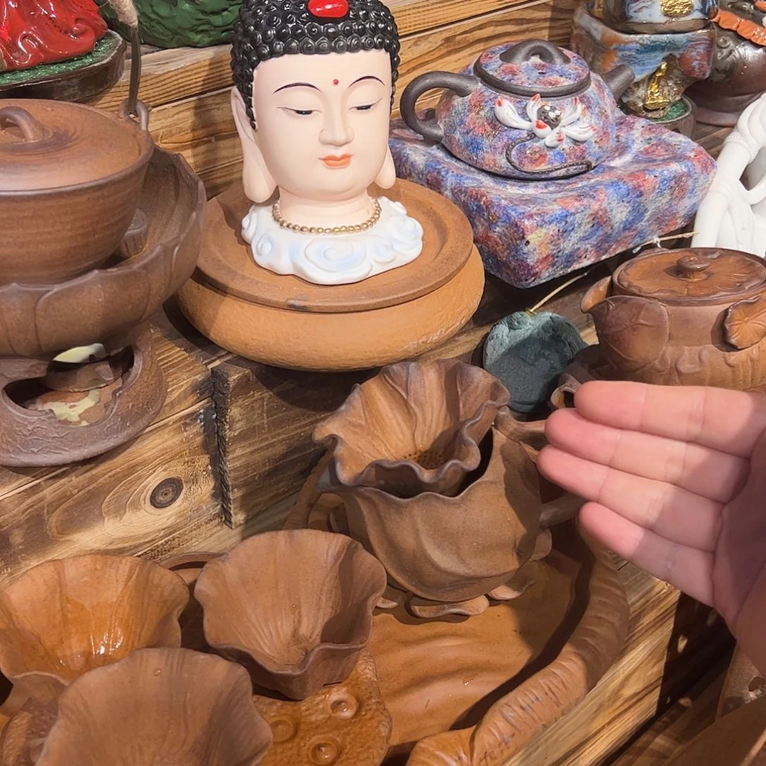 原矿粗陶裸烧工艺，越养越润出彩