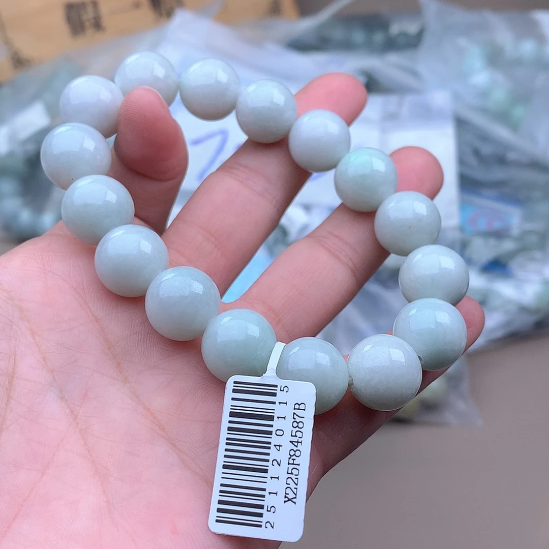 未镶嵌手链翡翠手串