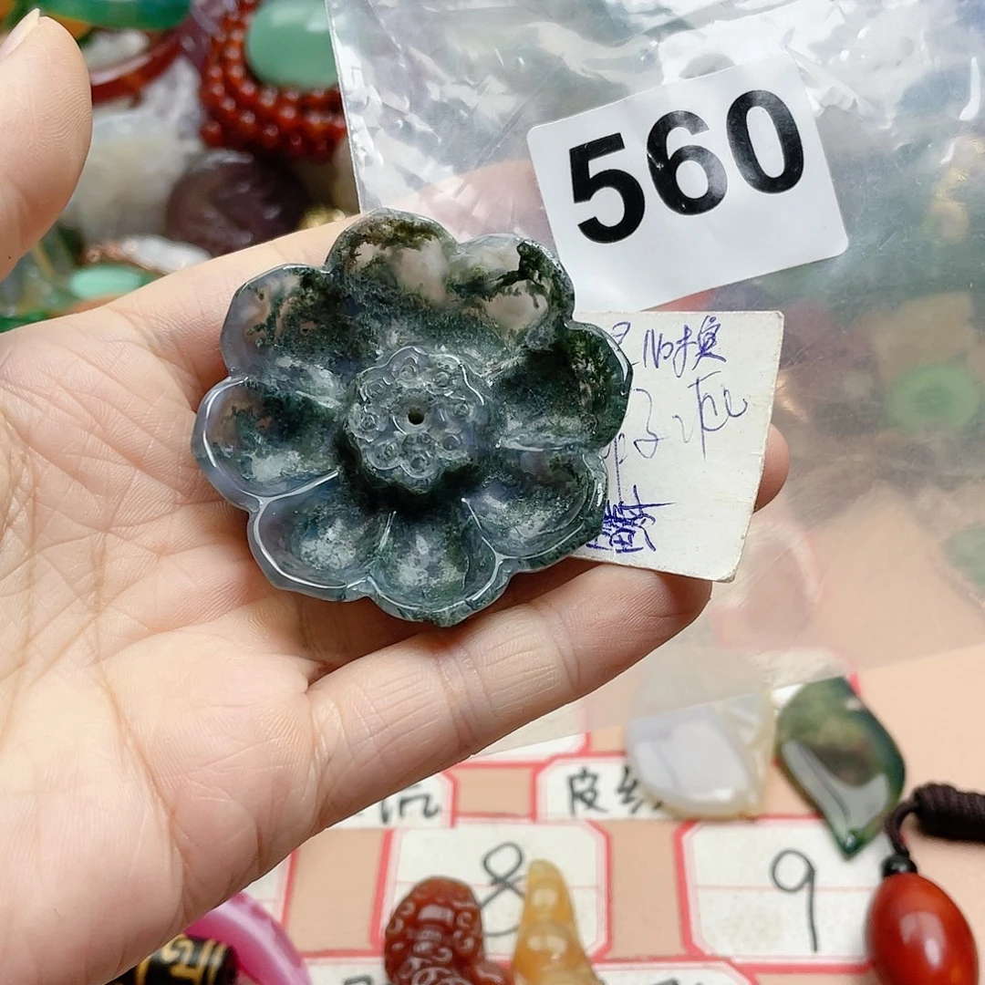 合金颈饰玛瑙/玉髓韩*