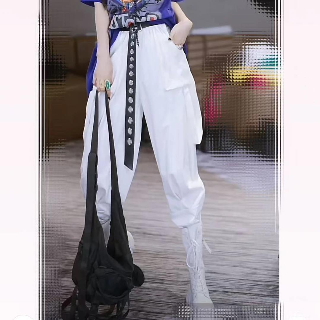 Z9K1238#布料骑马休闲裤