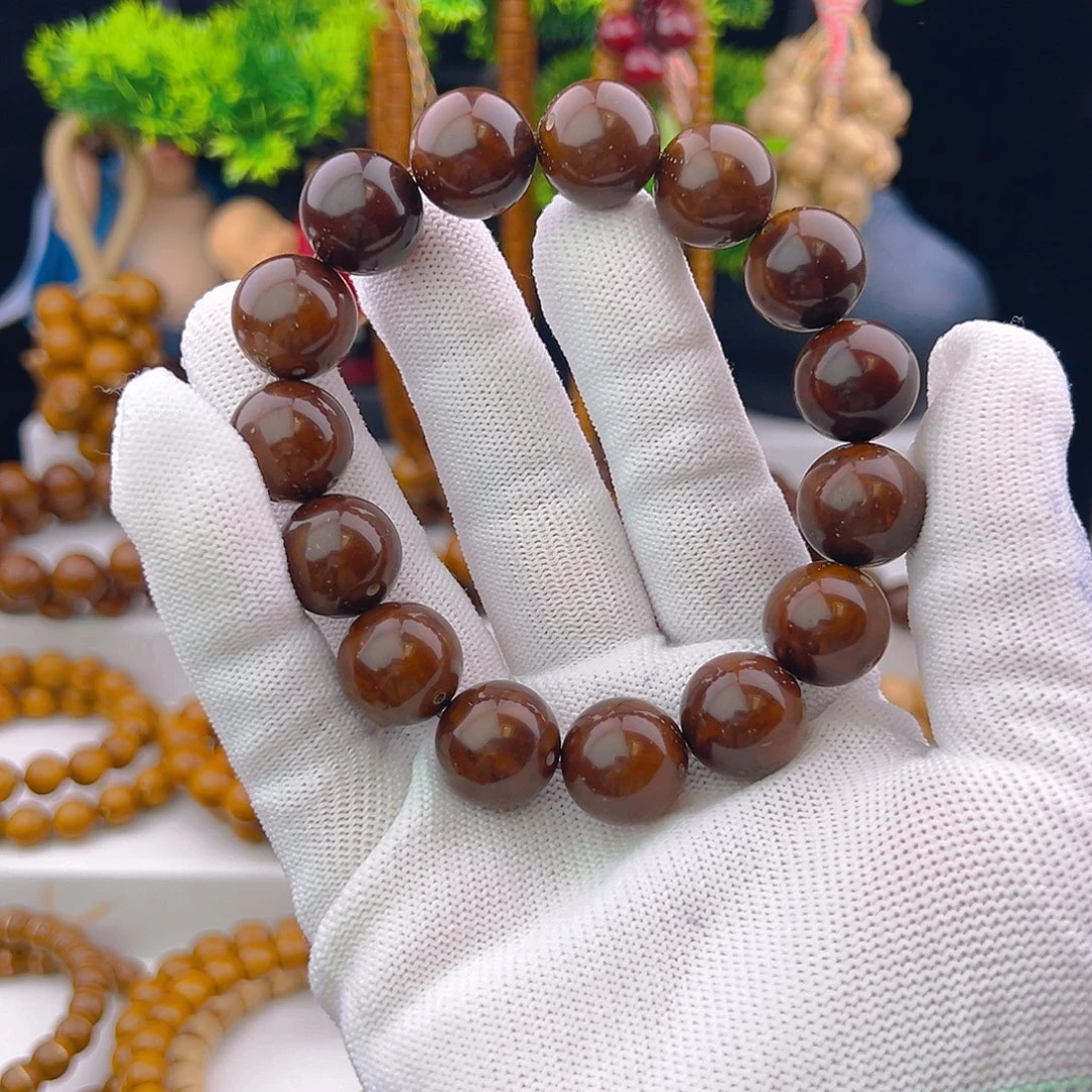 吊坠紫金鼠15.7尺寸半实心光珠练手款