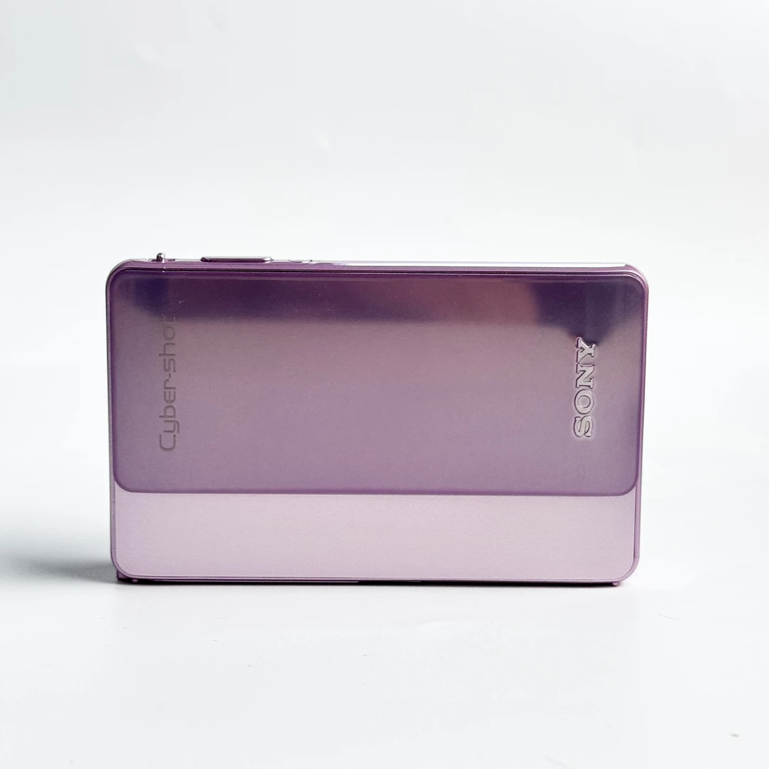 95新 Sony/索尼 tx5粉色1000万像素4倍变焦复古ccd数码相机