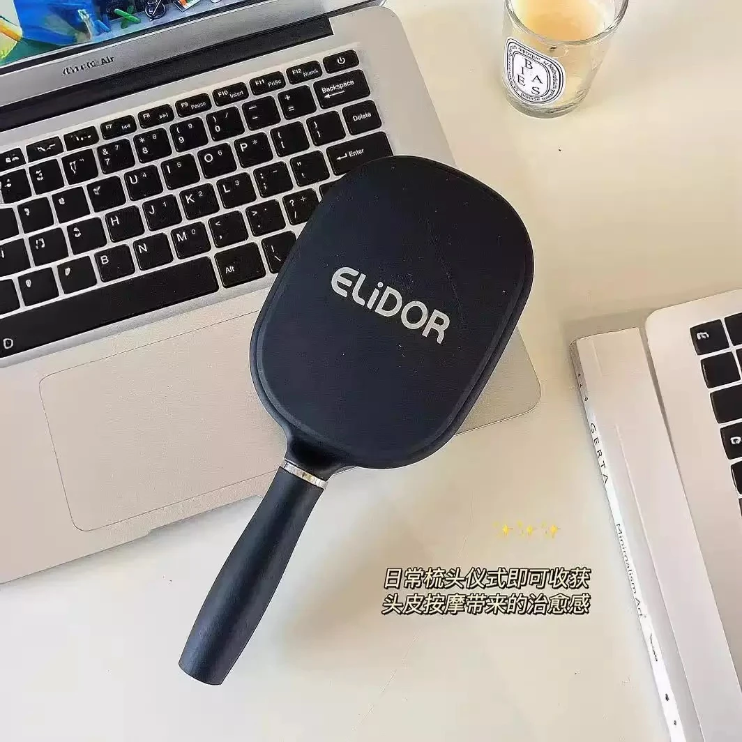 气垫梳子女黑色按摩梳防静电不伤发