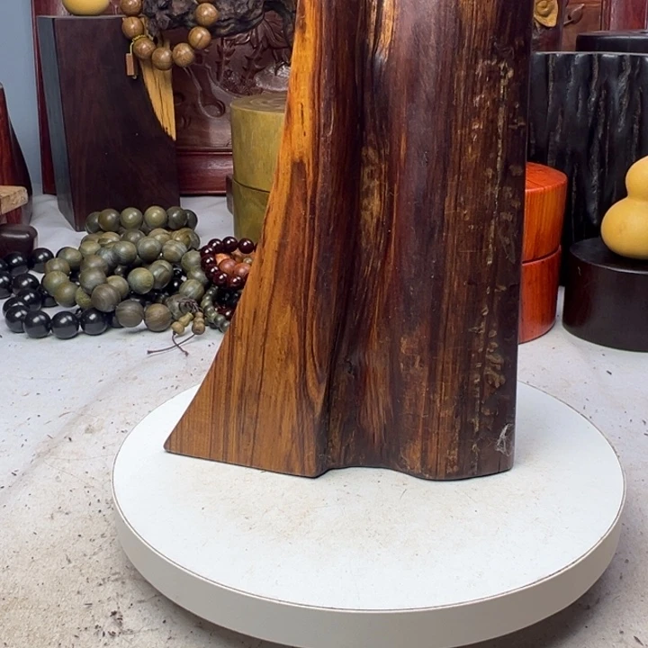 西***阳木非洲檀香底座摆件