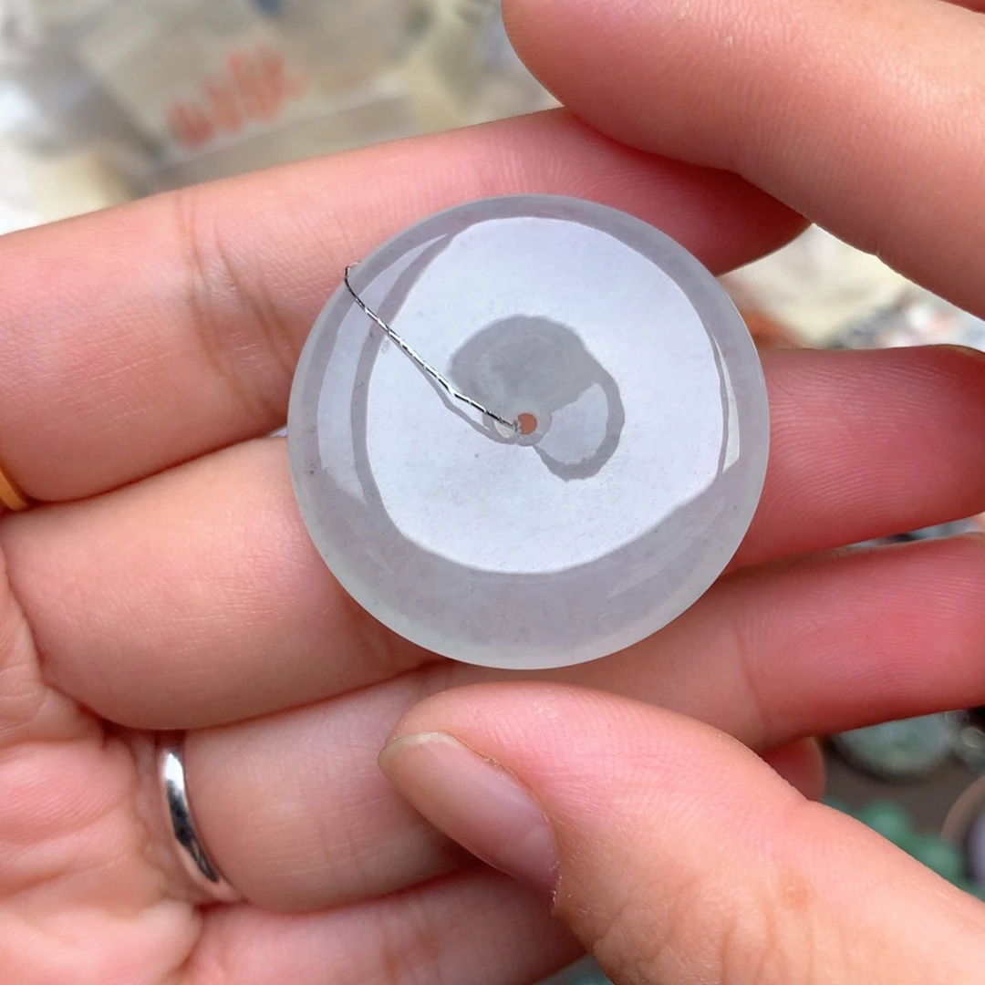 翡翠挂件未镶嵌一