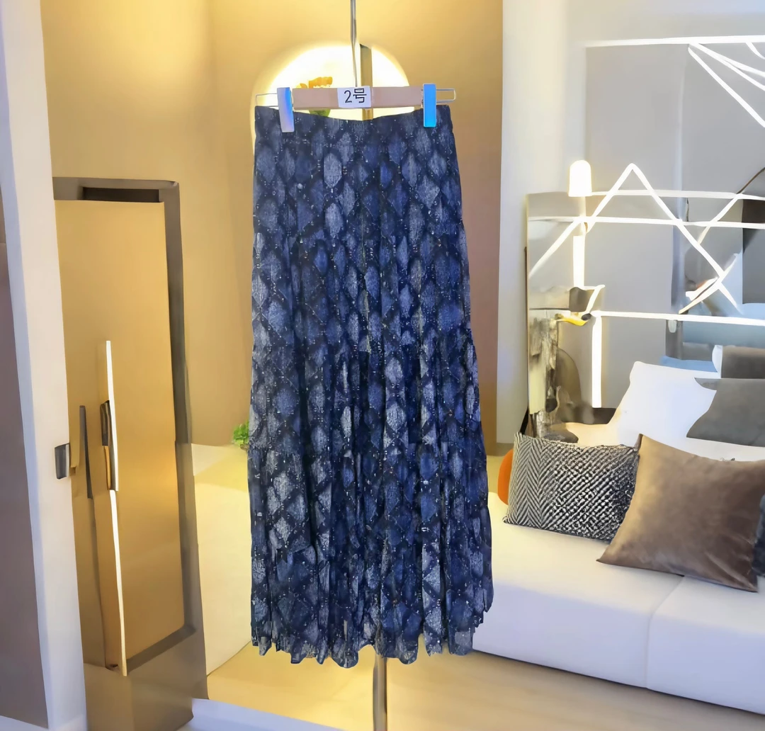 【梦梦专属】 Q3361：法式蕾丝半身裙女夏季新款高腰显瘦