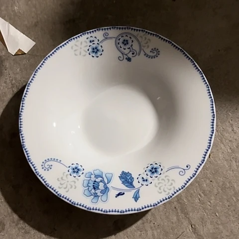 陶瓷8寸深盘一个陶瓷