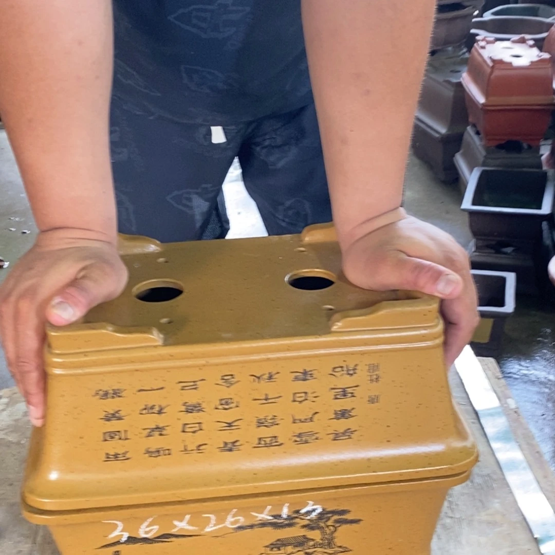 紫砂花盆紫砂紫砂