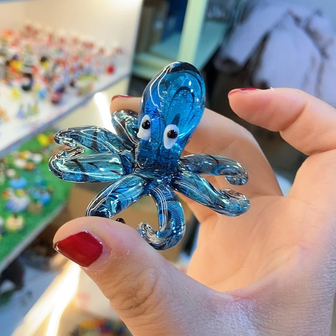 琉璃手工艺品章鱼