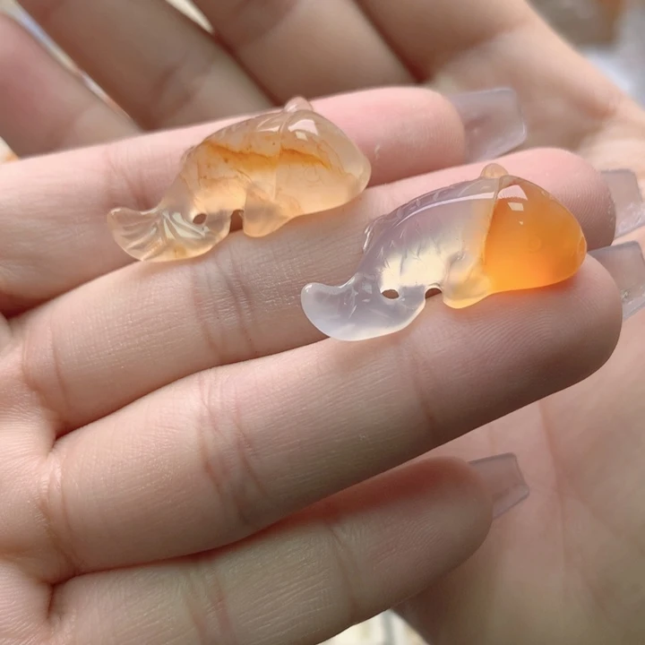 玛瑙/玉髓未镶嵌玛瑙锦鲤