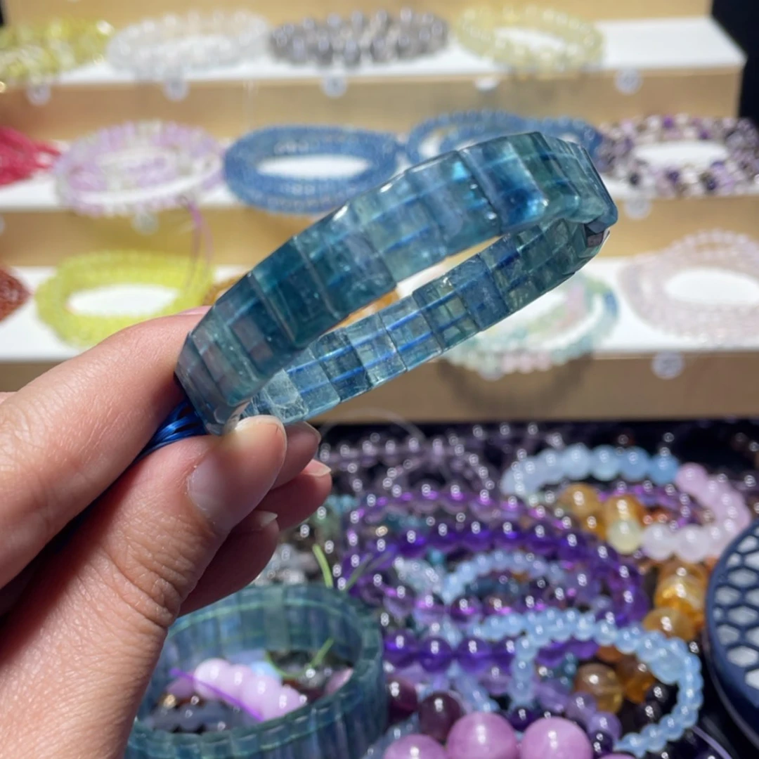 【闪购商品】水晶手链银S800镀金镶嵌饿***茗