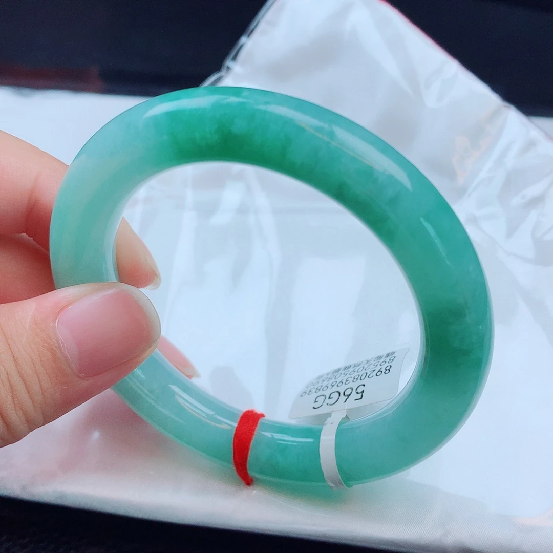 翡翠未镶嵌手镯天然缅甸翡翠A货手镯