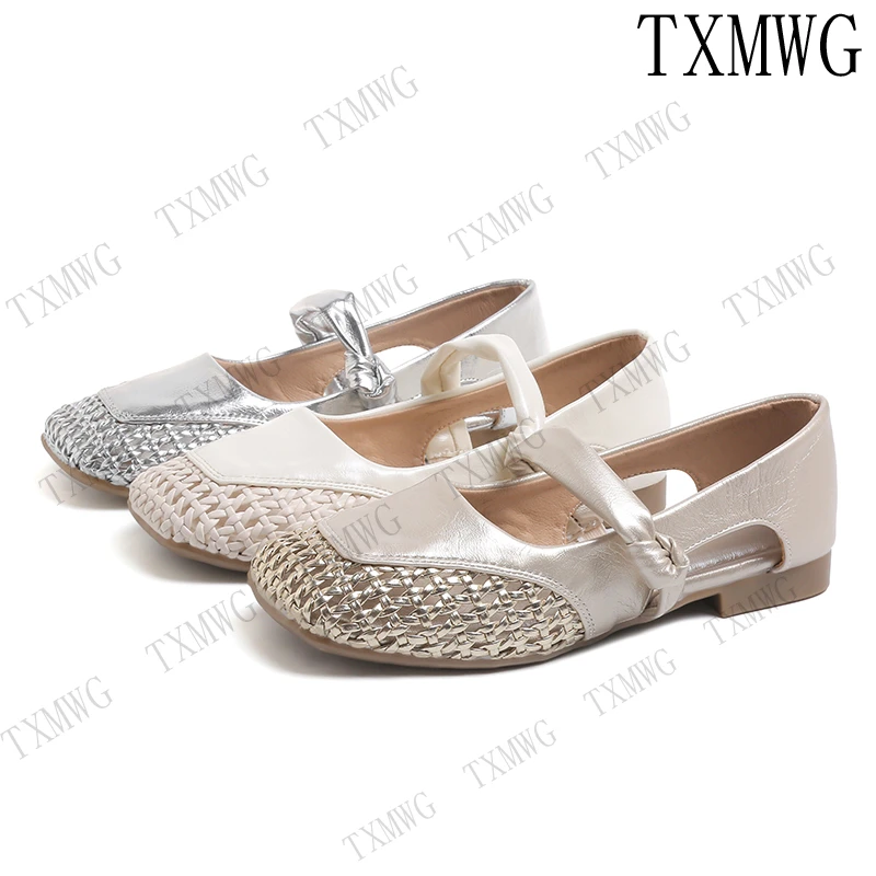 麦【退货补运费】镂空夏季法式跟透气单鞋凉鞋时尚公主风日奢风6062